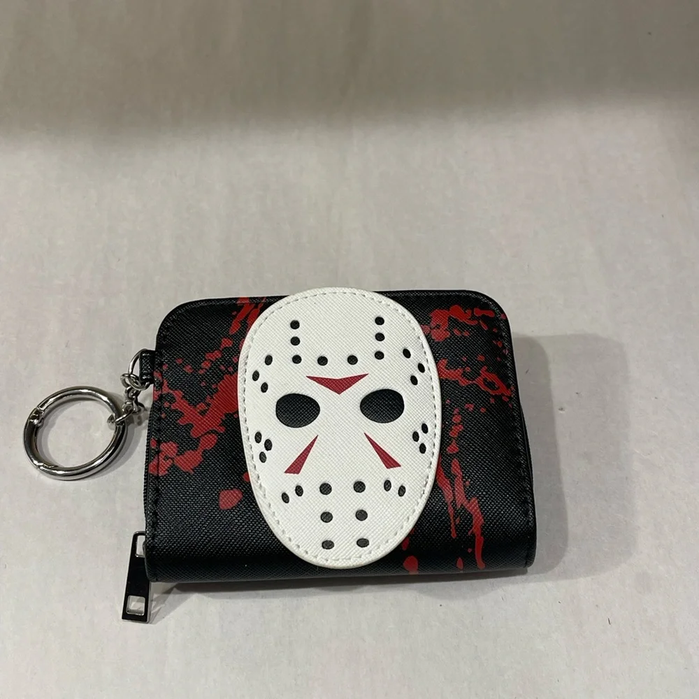 Jason Voorhees Mask Zip Wallet - Friday the 13th